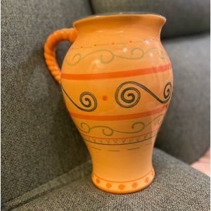 Pfaltzgraff Villa Dells Luna pitcher NWOT